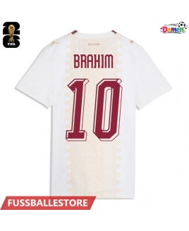 Günstige Marokko Brahim Diaz #10 Auswärtstrikot Damen WM 2026 Kurzarm